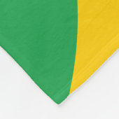 Zander die Ente Fleecedecke (Ecke)