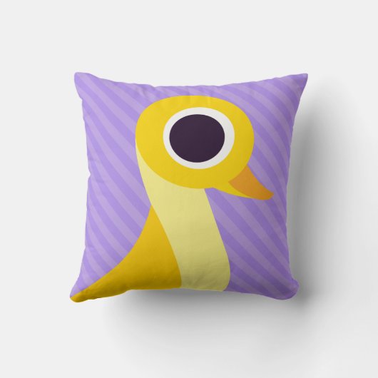 Zander die Ente Kissen (Rückseite)