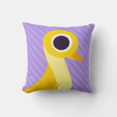 Zander die Ente Kissen (Vorderseite)