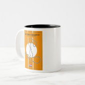 Zandfoort Zweifarbige Tasse (Vorderseite Links)