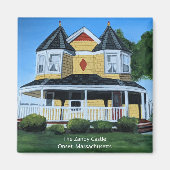 Zandy Castle Cape Cod Viktorianisch Kitchen Magnet (Vorne)