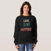 Zane ist mein Glück Sweatshirt (Vorne ganz)