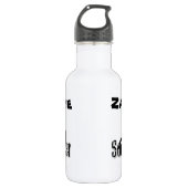 Zane-Name mit Fußball-Design, Wasserflasche (Vorderseite)