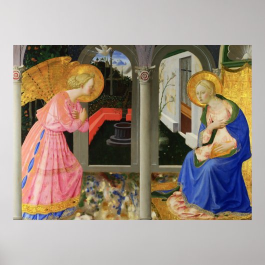 Zanobi Strozzi Ankündigung Poster (Vorne)