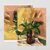 Zantedeschien Postkarte (Vorne/Hinten)
