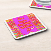 ZANY ART DESIGN MIT HOUSEKEEPER WORTEN GETRÄNKEUNTERSETZER (Linke Seite)