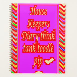 ZANY ART DESIGN MIT HOUSEKEEPER WORTEN PLANER