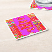 ZANY ART DESIGN MIT HOUSEKEEPER WORTEN RECHTECKIGER PAPPUNTERSETZER (angewinkelt)