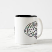 Zany Brainy Zweifarbige Tasse (VorderseiteRechts)
