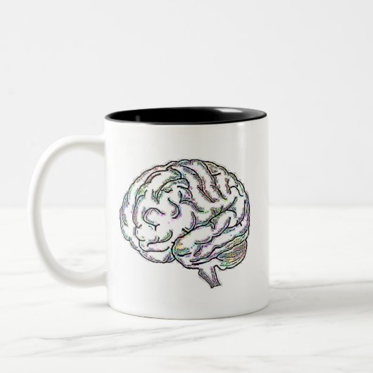 Zany Brainy Zweifarbige Tasse (Links)