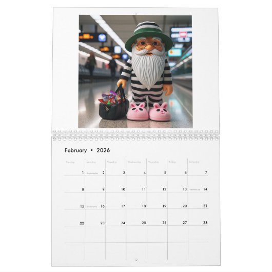 Zany-Kalender Kalender (Feb 2026)