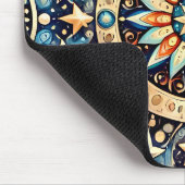 ~ Zany Muster von Monden und Sternen ~ Mousepad (Ecke)