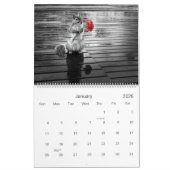 Zany Squirrel Lover Wildlife 12 Monate Kalender (Jan 2026)