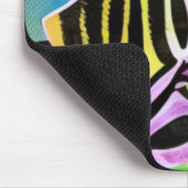 Zany Zebra Mousepad (Ecke)