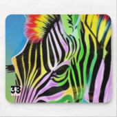 Zany Zebra Mousepad (Vorne)