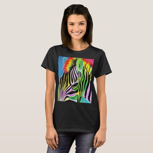 Zany Zebra T-Shirt (Vorne ganz)