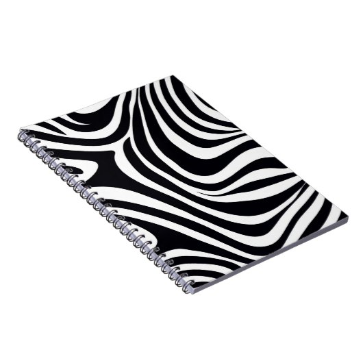 Zany Zebra Zest Notizblock (Rechte Seite)