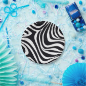 Zany Zebra Zest Pappteller (Party)
