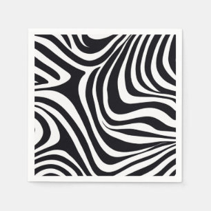 Zany Zebra Zest Serviette