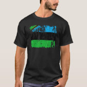 Zanzibar Flag Design T-Shirt (Vorderseite)