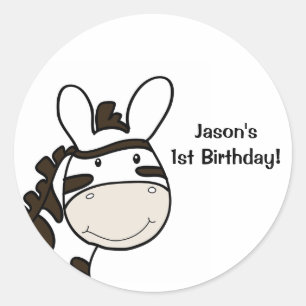 Zanzibar Jungle Crew ZEBRA Custom Sticker