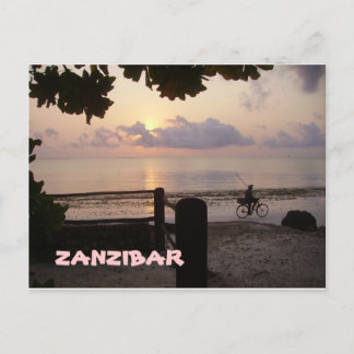 ZANZIBAR SUNRISE POSTKARTE