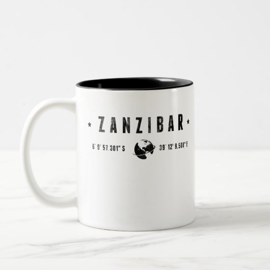 Zanzibar Zweifarbige Tasse (Links)