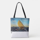 Zanzibars Dhow 4-6 - Artist - Max Zaxster Tasche (Rückseite)