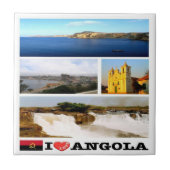 zAO003 ANGOLA I LIEBE, Mosaik, Afrika, Fliese (Vorderseite)