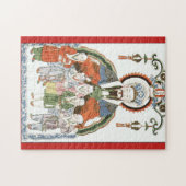 Zao Jun Chinese Kitchen god puzzle (Horizontal)