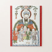 Zao Jun Chinese Kitchen god puzzle (Vertikal)