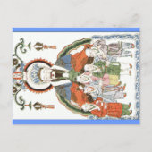 Zao Jun Chinesisch Küche Gott Postkarte (Vorderseite)