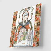 Zao Jun Chinesisch Küche Gott Uhr (Winkel)