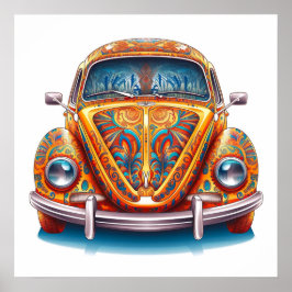 Zap and Roll: Die Herbie fährt auf der elektrische Poster