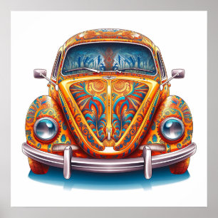 Zap and Roll: Die Herbie fährt auf der elektrische Poster