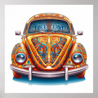 Zap and Roll: Die Herbie fährt auf der elektrische Poster