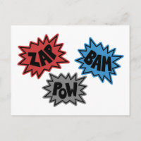 ZAP BAM POW Comic Sound FX - Original