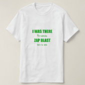 Zap Blast Reproduction T - Shirt (Design vorne)
