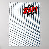 Zap Comic Book Effects Poster (Vorne)