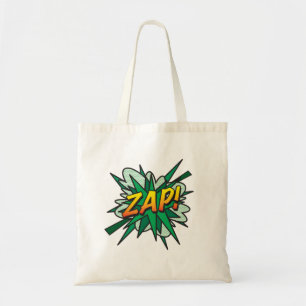 ZAP Comic-Book-Spaß moderne Typografie Tragetasche