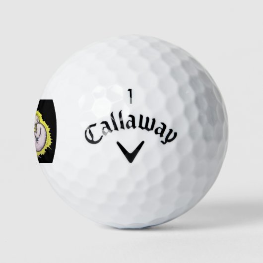 Zap Comic Golfball (Logo)