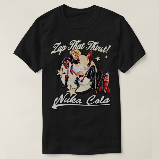 Zap, der Durst ist ausgebrochen T-Shirt (Design vorne)