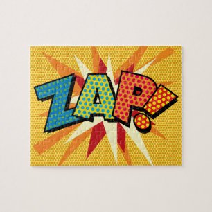 ZAP Fun Retro-Comic-Book-Pop-Art Puzzle