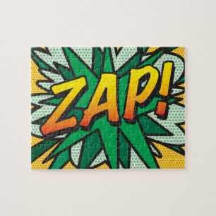 ZAP Fun Retro-Comic-Book-Pop-Art Puzzle