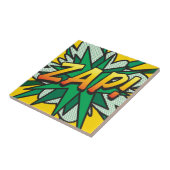ZAP Fun Retro Comic Book Pop Fliese (Seite)