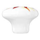 ZAP Fun Retro Comic Pop Kunst, Dichtung und Musik Keramikknauf (Seitenansicht)