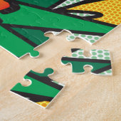 ZAP Fun Retro Comic Pop Kunst, Dichtung und Musik Puzzle (Seite)