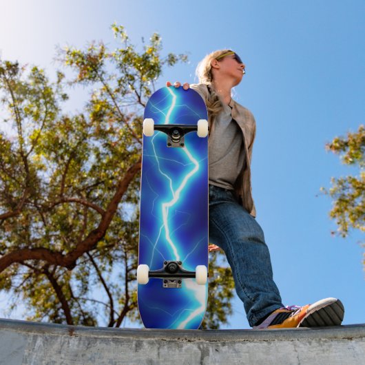 Zap Lightning Bolt Skateboard (Außenbereich 1)