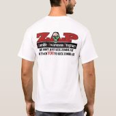 ZAP_logo_head T-Shirt (Rückseite)
