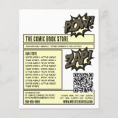 Zap & Pow - Comic Book Store/Collector Flyer (Vorne)